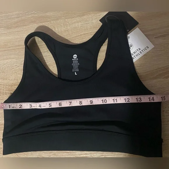 New- Senita Athletics Sports Bra/  Large - Picture 5 of 6